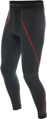 Dainese Funktionsunterhose Thermo Pants Black red Funktionswäsche Baselayer, M