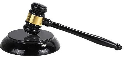 MEGYAD Richterhammer und Resonanzblock aus Holz: Richterhammer Holz Richter Hammer Set für Richter Anwälte Meeting Auktion Verkauf und Geschenke Kinder Rollenspiele