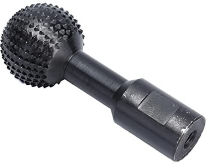 BestAlice Cabezal de Molienda de Bolas para Carpintería, Fresa Giratoria Esférica, Broca de Talla de Cabeza de Bola de Carburo de 10 Mm de Diámetro para Cortador de Fresado de Amoladora Angular 100 11