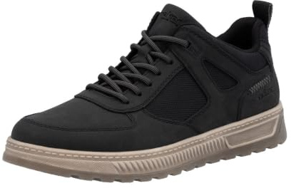 Rieker Zapatillas altas para hombre 37004, Negro, 42 EU