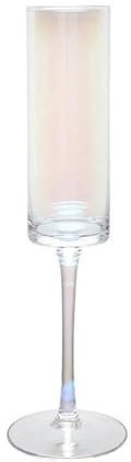 WFchenj222-6 Copas de champán - Copa de champán romántica de arcoíris, 1 Copa de champán Alta con Capacidad de 6,76 oz for el día de San Valentín y Navidad Copas para Vino