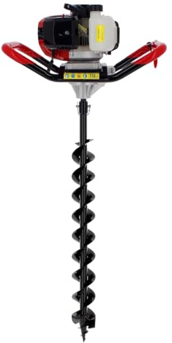 Suricut Tarière Thermique Semi-Professionnelle 62 cm3 + mèche 80 mm