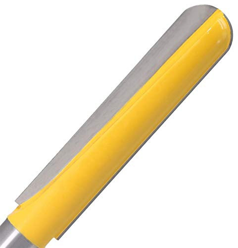 Pilang Zxxin-milling cutter bit, 1PCS Long Blade Round Nose Bit, Core Box Router Bit CNC Carbide End Mill Tool Long Reach, 12mm Shank 1/2″shank, Durable accessories