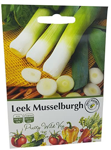 Leek Musselburgh Seeds in Pictorial Packet from a UK Seller Good Crop for Harvesting Over Longer Period