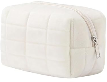 Kosmetiktaschen für Frauen Kleine Make up Tasche Cord Schminktasche Reise Kosmetiktaschen mit Metall Reißverschluss Make up Tasche für Reisen