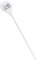 Cake Tester Needles Holiday Stainless Steel Reusable Cake Tester Needles Practical Cake Needle for Cupcake Bread Muffin Baking Accessories Kitchen Bakery Tools