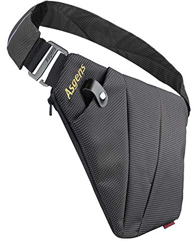 Asgens Crossbody Bolsa deportiva para el pecho Práctica multiusos Antirrobo Seguridad Sling Bag Bolsa de mensajero impermeable Ocio Portátil para niños y adultos al aire libre