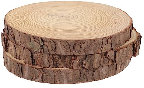 BESPORTBLE 3st Trittsteine ​​aus Holz Für Den Außenbereich Langlebiger Gartenpflasterstein Trittstein Für Den Hof Aus Holz e Aus Protokoll Hölzern Log-chips