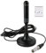 Antena de TV interior, antena de TV interior de alta definición, antena conveniente antiinterferencias para Smart TV, mejora la calidad del entretenimiento en el hogar