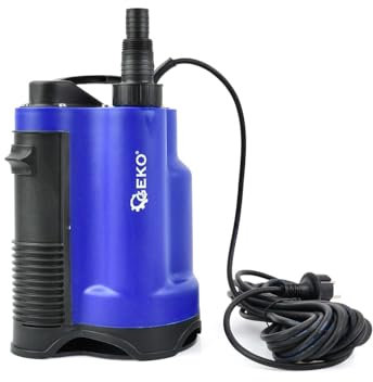 BSD Bomba sumergible para agua sucia 750W con flotador automático - Potente y eficiente para drenaje, riego y recogida de agua. Ideal para uso doméstico y profesional.
