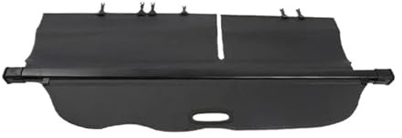 Cache-Bagages Couverture Cache-bagages arrière Pour Toyota Pour Land Pour Cruiser Pour Prado LC150 FJ150 2010-2021 Housse Colis Cargo(Noir)