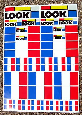 LOOK Rad Fahrrad Rahmen Aufkleber-sticker radsport MTB Rennrad