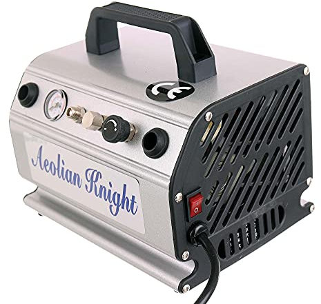 Compressore Aria Aerografo Efficiente per Lavorare con Due Aerografi, 40 lmin
