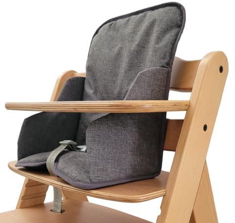 Sitzverkleinerer für Hochstuhl passend für Hauck Alpha Beta passt zu Stokke Tripp Trapp 30Grad waschbar von Elternstolz (Abwischbar Wipeable)