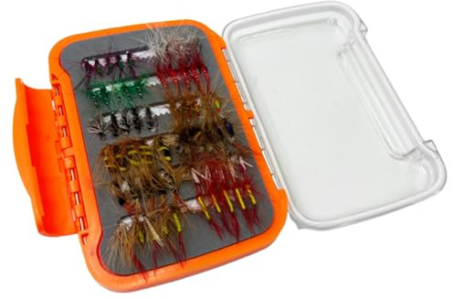 Trucha de Pesca con Mosca - Kit de Pesca con Mosca,Cebo de Agua Salada | Kit de Surtido de Pesca con Mosca, Juego de Pesca con Mosca, Kit Surtido de señuelos