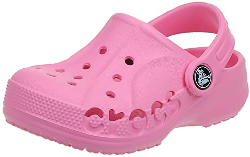 Crocs Baya Clog K Mixte enfant Sabot, Pink Lemonade, 34/35 EU