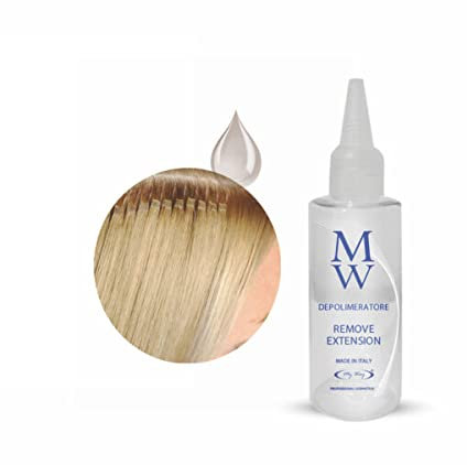 My Way Depolimeratore Solvente Liquido Stacca Extension Professionale Rimozione Cheratina Capelli 100ML
