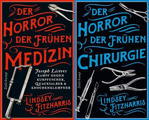 Der Horror der frühen Medizin + Chirurgie im Set + 1 exklusives Postkartenset