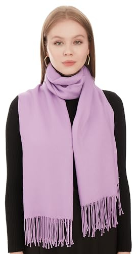 Pashmina Sjal Scarf För Dam – Lätt Och Tunn Halsduk Mode Sjalar för Kvinnor - Pashmina Vårsjal - Elegant Sommarsjal För Damer