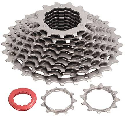 Baxnore Lightweight 11 velocità cassetta 11 28t road bici volano nichel cromo acciaio accessori per biciclette per bici da strada