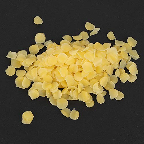 Haofy Confezione da 500 G di Cera D'api Naturale Bianca Pura per Saponi, Lozioni e Materiali Cosmetici Fatti a Mano (YELLOW)