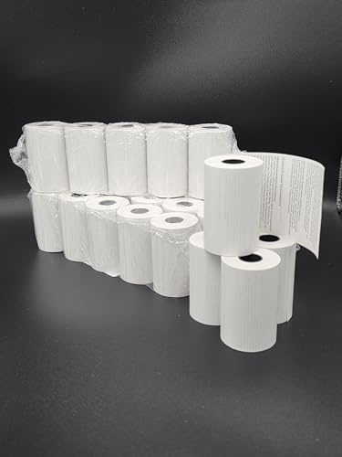 50x EC Cash Rollen Ø 36mm/B 57mm/L 12m Bonrollen Kassenrollen Thermorollen SEPA Thermopapier Bankomat & Kredit- & Kartenlesegeräte (EC-Cash - 57x36x12-12 Meter mit SEPA - Lastschrift - 50 Rollen) (1)