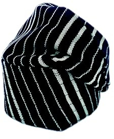 FAWZAN Kids Handmade Yoruba ASO-Oke Cap, Traditional Nigerian Boys Hat for Agbada, Kaftan & Weddings (UK, Alpha, S, Black & White2)