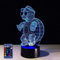3D Schildkröte Lampe USB-Kabel Fernbedienung 7/16 Farben Amazing Optical Illusion 3D wachsen LED Lampe Formen Kinder Schlafzimmer Nacht Licht für Kinder Schlafzimmer Geburtstagsgeschenke Geschenk