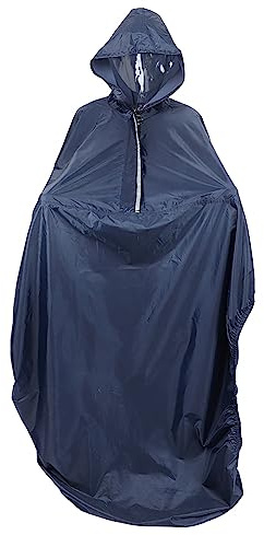 Rollstuhlbezug, Poncho Regenschutzumhang mit Kapuze Erwachsene Senioren Rollstuhlumhang Regenmantel Leichter Wasserdichter Regenjacken Regenschutz für im Freien