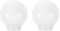 UKCOCO 2 Pièces Abat-Jour Boule Globes de Lampe de Rechange Abat-Jour pour Lampes d'extérieur Sol luminaires clôture Abat-Jour Globe de Rechange Abat-Jour extérieur sphérique Photosphère