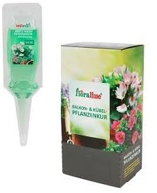 Balkon & Kübelpflanzen Vital 30 x 30 ml Floraline Pflanzenkur für Balkon- und Kübelpflanzen im praktischen Display