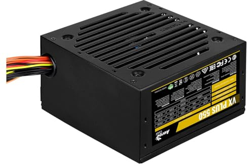 Aerocool VX Plus 550 Power Supply Unit 550 W ATX Black