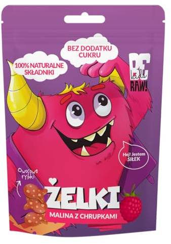Hallon gele med chips, utan tillsats av socker 35 g Purella Food