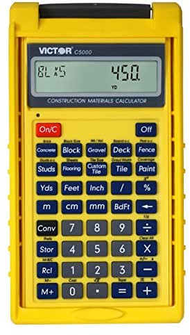 Victor C5000 Advanced Construction Calculator with Protective Case