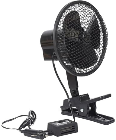 Incasa Ventilateur oscillant 12Volts