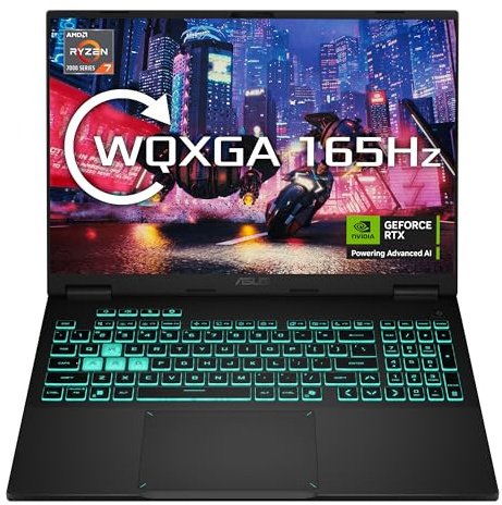 ASUS TUF A16 FA608UM 16.0 WUXGA 165Hz Gaming Laptop (AMD Ryzen 7 260, NVIDIA GeForce RTX 5060 Laptop GPU, 16GB RAM, 1TB PCIe SSD, 3 Month Xbox Game Pass, Windows 11)
