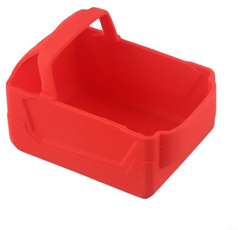 Zilimontt Funda protectora de silicona para baterías de herramientas eléctricas de 18 V 3.0/4.0/5.0 - Material de calidad y protección contra caídas, prolonga la vida útil de la batería