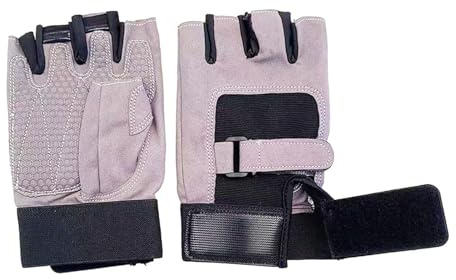TUXCAXI Gants de Sport légers, Paume Ajustable, Gants d'escalade, de Fitness Polyvalents et Confortables, de Yoga, de vélo antidérapants