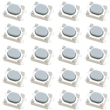 Create idea 20PCS tattile pulsante micro interruttore compatibile con Astra J Insignia Adam Corsa E telecomando portachiavi accessori di riparazione saldatura