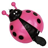 Amagogo Avertisseurs Sonores, Sonnette De Vélo pour Enfants, Klaxon De Vélo, Coccinelle Garçons Filles Alarme D'avertissement Cloche De Vélo, Adaptée Au Guidon De Vélo De 22 Mm De Diamètre, Rose