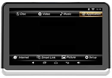 Reproductor de DVD portátil para reproductores de vídeo en reposacabezas de coche Monitor for reposacabezas, pantalla for reposacabezas de 10,1 pulgadas, tableta de vídeo de 1080P, Multimedia, , , rep