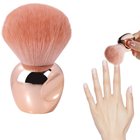 Pennello antipolvere per unghie, pennello antipolvere per unghie, pennello per la polvere, pennello per unghie in gel, pennello per la rimozione della polvere per unghie, spazzola per la polvere per