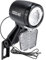 E-Bike LED Fahrradlicht 40 LUX mit Reflektor und StVZO Zulassung, Fahrradlampe, Fahrrad Frontlicht, Fahrradleuchte vorne, Scheinwerfer mit Aluminium-Kühlplatte, schwarz