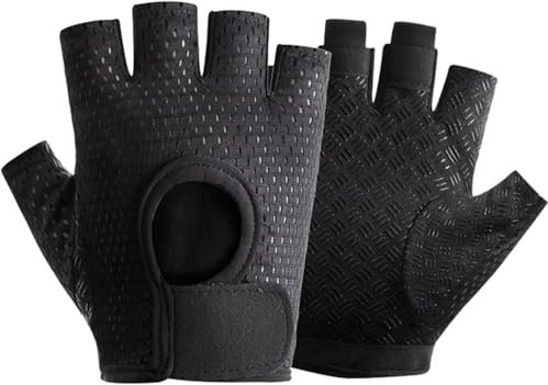 GLEEMEN Fitness Handschuhe, Atmungsaktive Trainingshandschuhe, Rutschfester Gym Gloves Gewichtheben Handschuhe, Sporthandschuhe für Damen Herren Crossfit Bodybuilding Radsport(S)