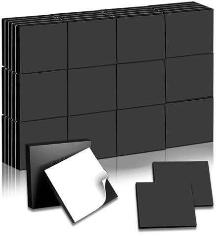 Placas magnéticas autoadhesivas, 100 unidades, 20 x 20 mm, autoadhesivas, para fotos