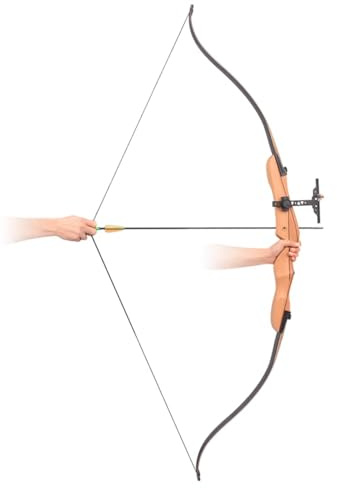 Mengtu Arco Ricurvo per Adulti 173 cm 13,6 kg