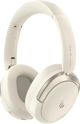 Edifier Atom MAX Cuffie On-Ear Wireless Bluetooth. Cuffie con cancellazione del rumore a -44dB, suono ad alta risoluzione, Bluetooth 5.4, chiamate chiare, batteria da 45h, comfort per tutto il giorno.