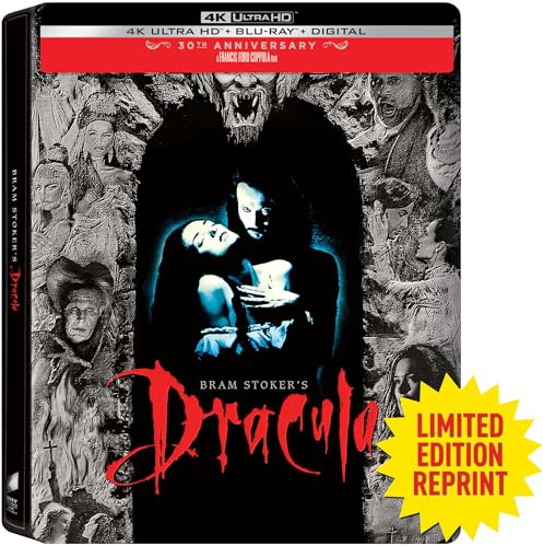 Bram Stoker's Dracula (30th Anniversary Steelbook) [4K UHD] [Region Free] [Blu-ray]