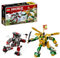 LEGO 71781 NINJAGO Lloyds Mech-Duell EVO, 2 Action-Figuren Set Mit Aufrüstbarer Figur, Sammelbares Spielzeug Mit Dem Goldenen Lloyd Und Skelett-Krieger