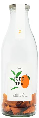Pineut - Summer Drinks Karaffe Eistee - zum Sebstmischen I Eistee Mischung I DIY Set I Geschenkidee zu Weihnachten, Geburtstag